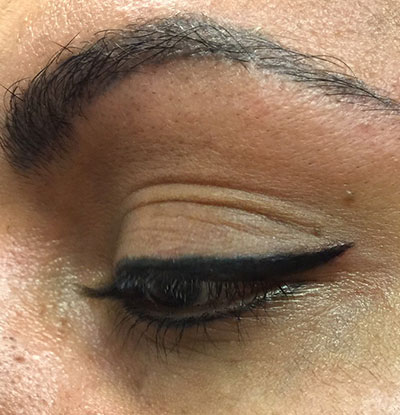 Permanent Cosmetics Eyeliner - Before & After Photos